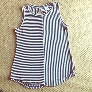 Cabi striped keyhole tank